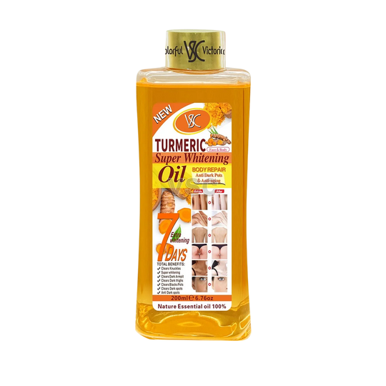 G Active Turmeric Body Massage Oil 200ml Moisturizing Aromatherapy Oil for Face &amp; Body