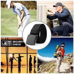 100-120cm Military Automatic Buckle Nylon Belt Outdoor Hunting Multifunctional Tactical Canvas Belt High Quality Men Belt
