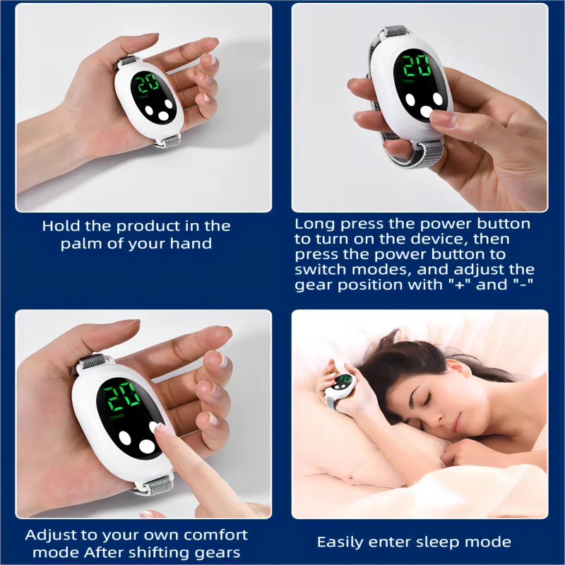 G Active Microcurrent EMS Relaxation Device Portable Palm Massager for Everyday Wellness