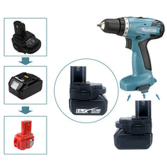 MT20MN Battery Adapter for Convert Makita 18V Li-ion Battery BL1830 BL1860 To Ni-Mh Ni-Cd Battery for Makita NiCad&NiMh Tool Use