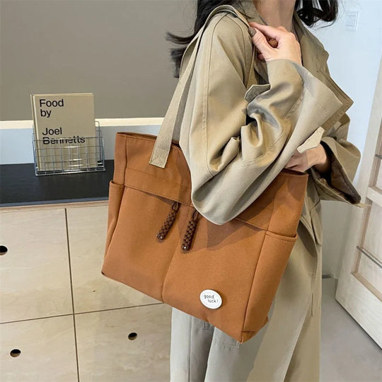 G Travel Japanese City Tote Bag Large Fashion Shoulder Bag for Women