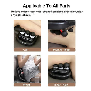G Active 6-Head Deep Tissue Massage Gun Percussion Massager for Neck & Full Body