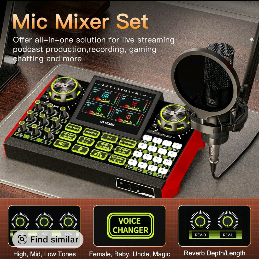 G Lifestyle System Podcast Bundle Creator Audio, Streaming &amp; Recording Essentials