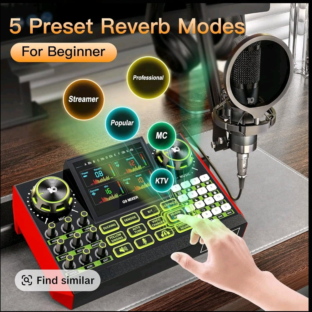 G Lifestyle System Podcast Bundle Creator Audio, Streaming &amp; Recording Essentials