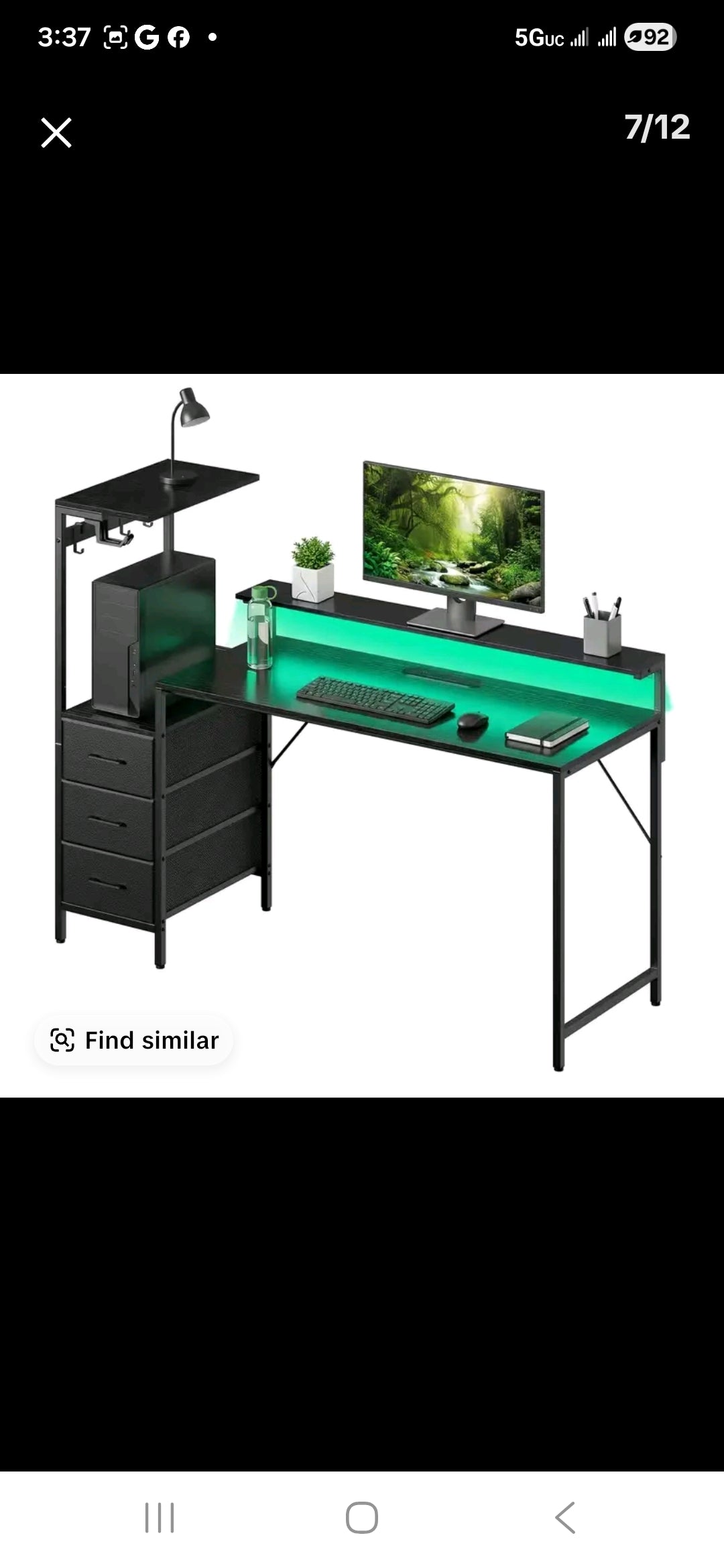 G Lifestyle System Desk Setup Kit Bundle Creator Workspace &amp; Productivity Essentials