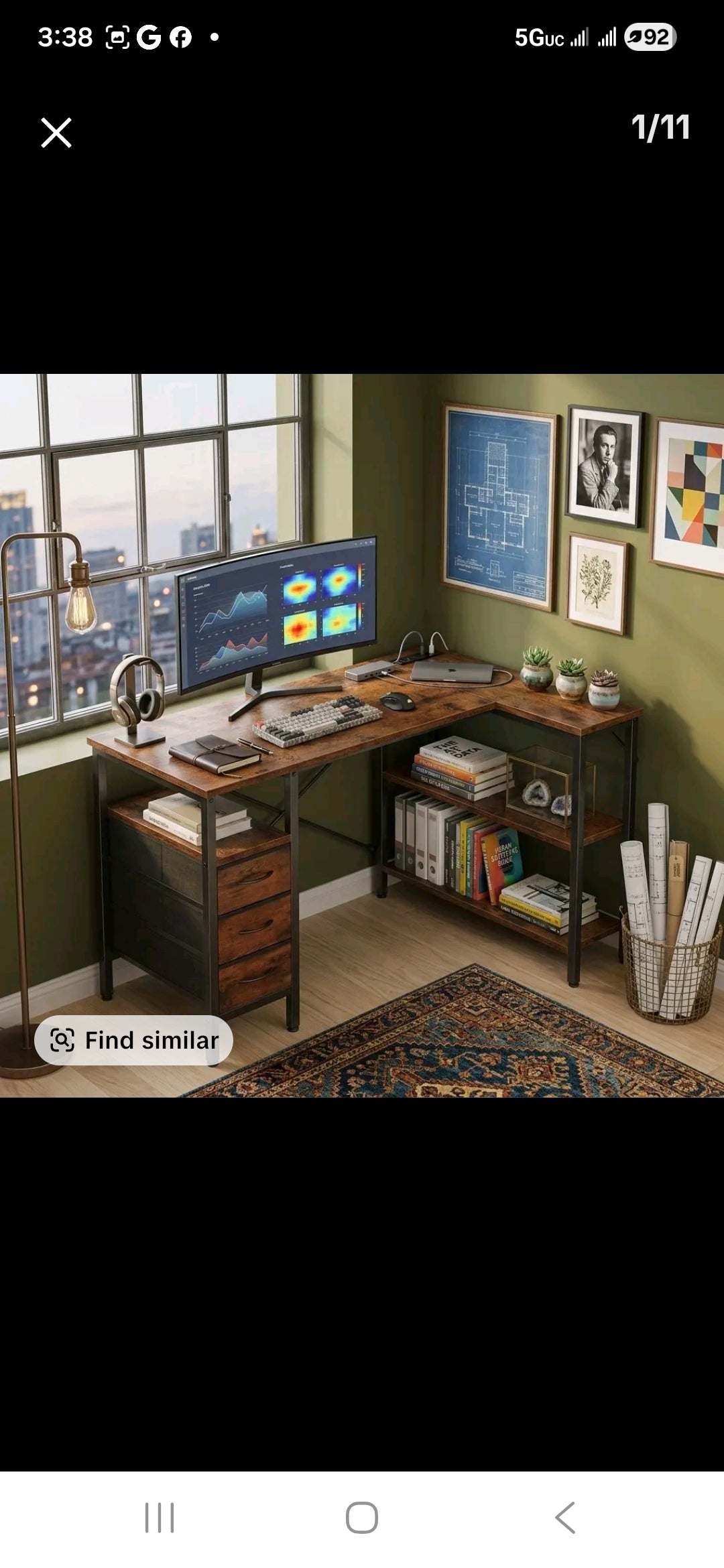 G Lifestyle System Desk Setup Kit Bundle Creator Workspace &amp; Productivity Essentials