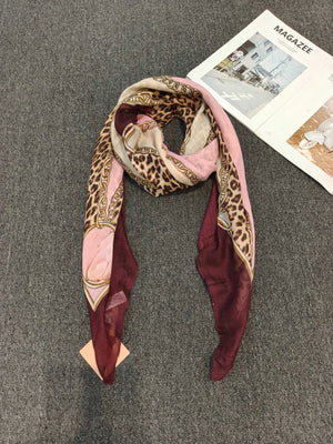 G Style European Print Scarf Soft Versatile Shawl & Lightweight Fashion Wrap