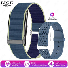 LIGE No Screen Smart Watch Heart Rate Blood Pressure Monitor  Men Women Smartwatch Pedometer Sports Tracker Electronic Bracelets