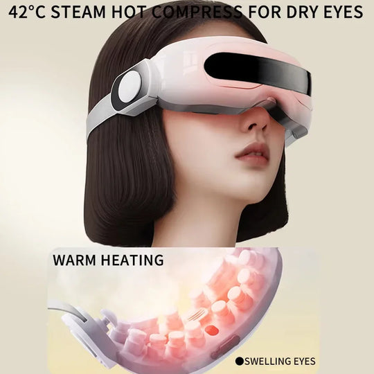 G Active Heated Eye Massager Vibration &amp; Warm Compress Eye Care Device