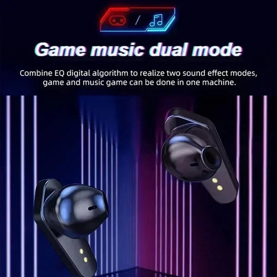 G Audio X15 TWS Bluetooth 5.0 Gaming Earbuds HiFi Stereo Wireless Earbuds with Built-In Microphone