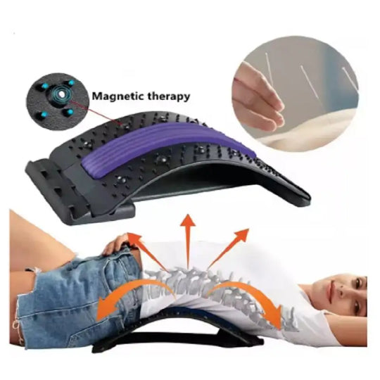 G Active Back Stretcher &amp; Lumbar Support Adjustable Spine Stretching &amp; Posture Support Device