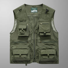 2024 New Spring, Autumn, and Summer Versatile Items in Stock, Fashionable and Trendy Wearing Vests, Jeep Men's Wear, Shopping an