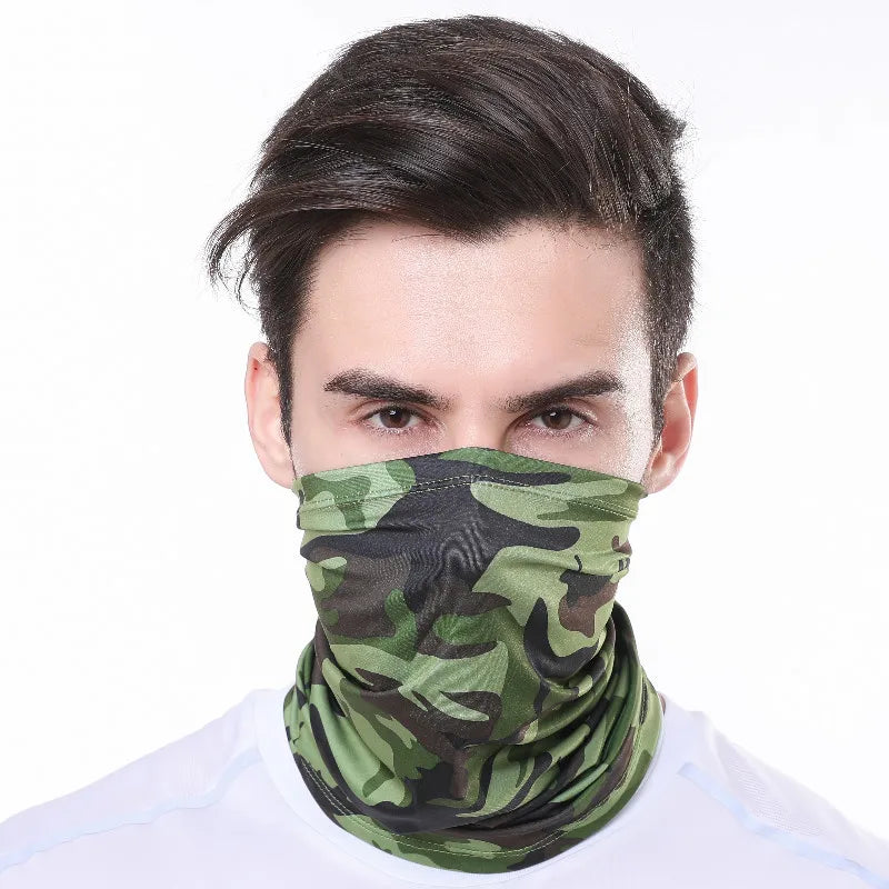 G Active Multi-Function Neck Gaiter UV Protection Outdoor Face Scarf, Bandana & Head Wrap