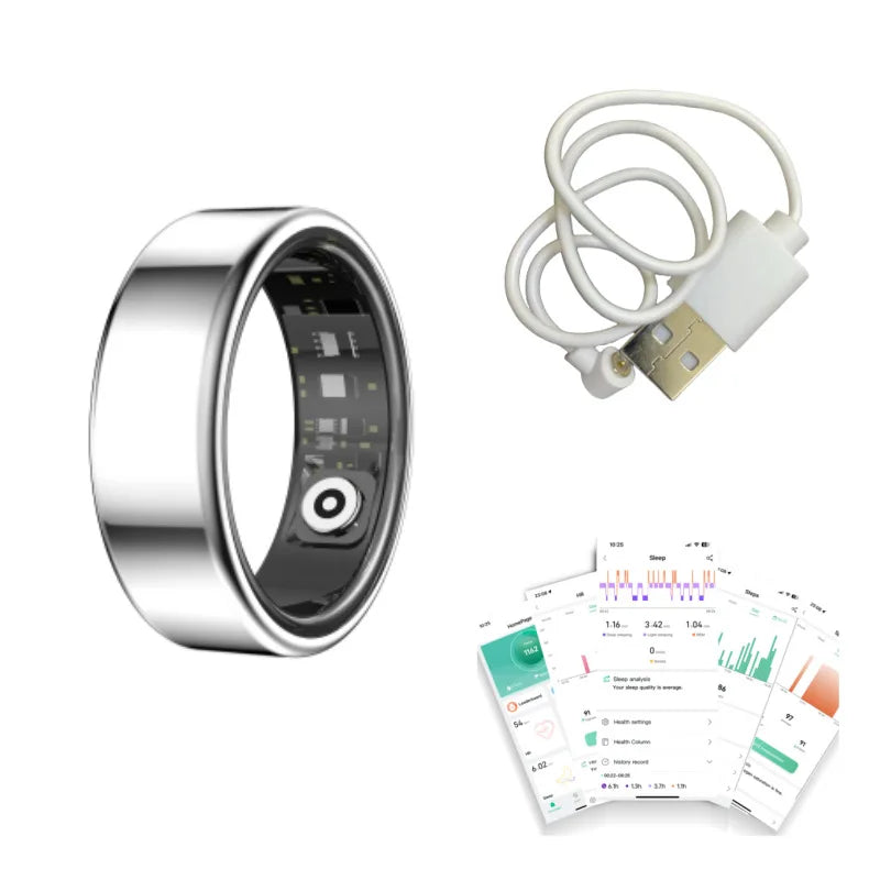 G Active Smart Ring for Men &amp; Women Heart Rate, Blood Oxygen, Blood Pressure &amp; Multi-Sport Fitness Tracker