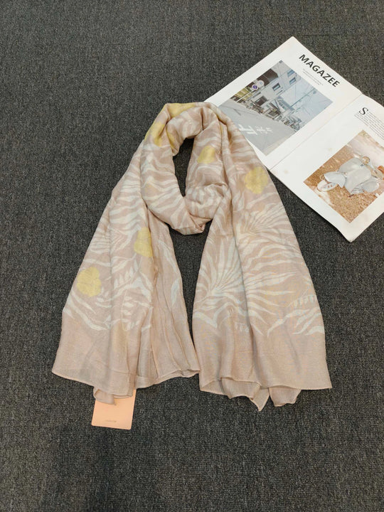 G Style European Print Scarf Soft Versatile Shawl &amp; Lightweight Fashion Wrap