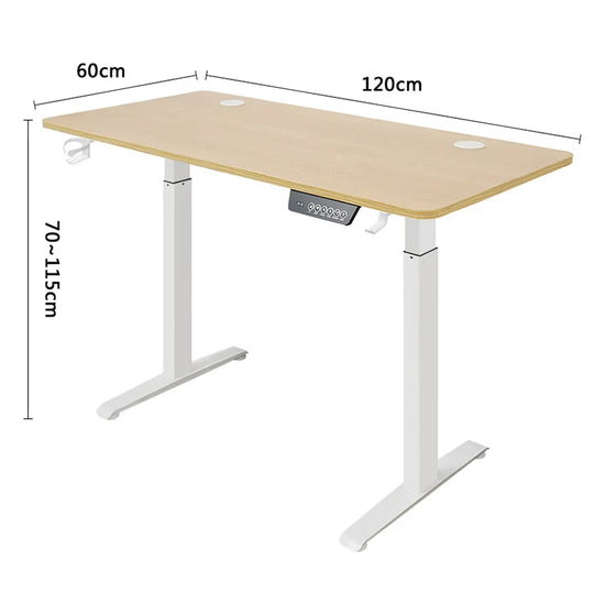 G Workspace Electric Height Adjustable Standing Desk Ergonomic Sit-Stand Office Workstation