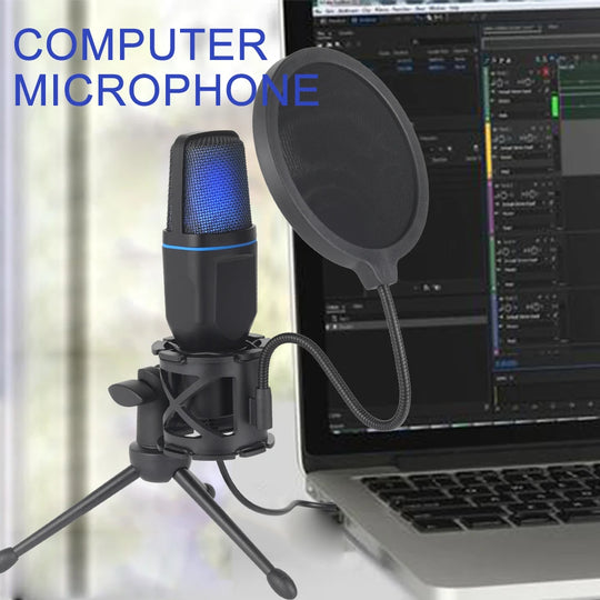 G Creator RGB USB Condenser Microphone Plug &amp; Play Gaming, Streaming &amp; Podcast Recording Mic