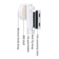 1-5Pcs Fishing Electronic Rod Light Antiskid Bite Alarms Light Induction Sea Fishing Rod LED Light Accessories for Night Fishing