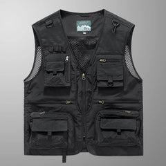 2024 New Spring, Autumn, and Summer Versatile Items in Stock, Fashionable and Trendy Wearing Vests, Jeep Men's Wear, Shopping an