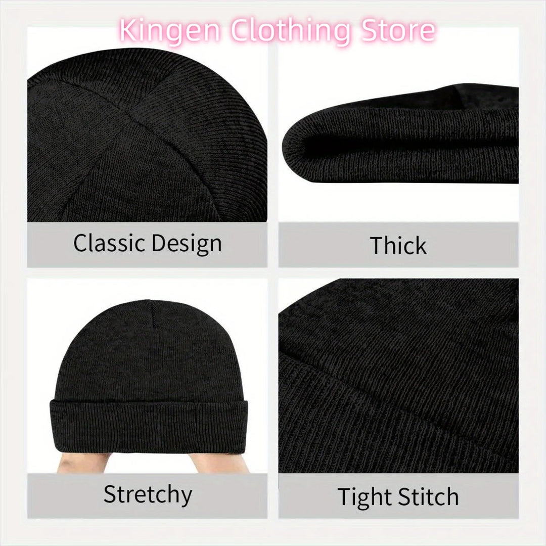 G Style Emergency Medical Star Knitted Beanie Unisex Acrylic Winter Skull Cap