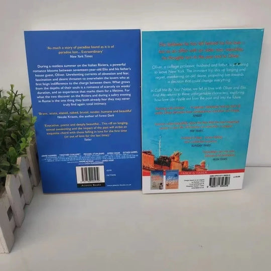 Call Me By Your Name &amp; Find Me by Andre Aciman 2 Books