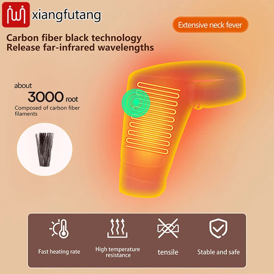 G Active Heated Hip Massager 3-Level Waist &amp; Hip Massage Wrap with Vibration