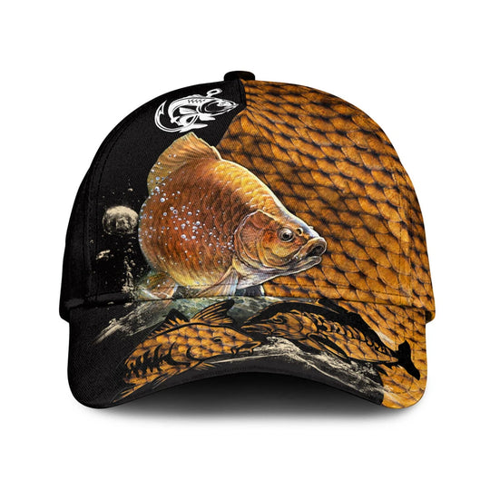 G Active Fishing Print Snapback Baseball Cap Adjustable Outdoor Hat for Men &amp; Women