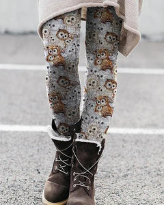 Hawaiian Style 3D Digital Print Leggings for All