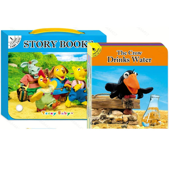 A Set Of 10 Classic Fairy Tale Books For Kids Colorful Tales