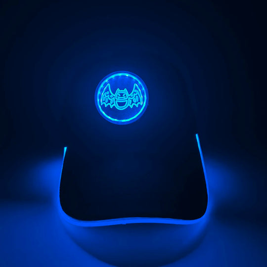 G Costume LED Light-Up Baseball Cap Flashing Adjustable Party, Festival &amp; Cosplay Hat
