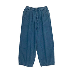 Y2k Jeans Men's Personality Solid Color Classic Korean Fashion Denim Trousers Male Harajuku Jeans Straight Wide Leg Pants
