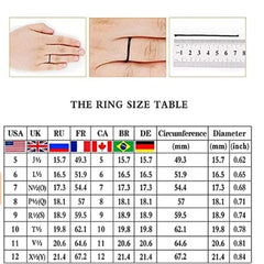 925 Silver Plated Paraiba Zircon Jewelry Heavy Industry Inlaid Aquamarine Topaz Ring Women's Party Wedding Rings