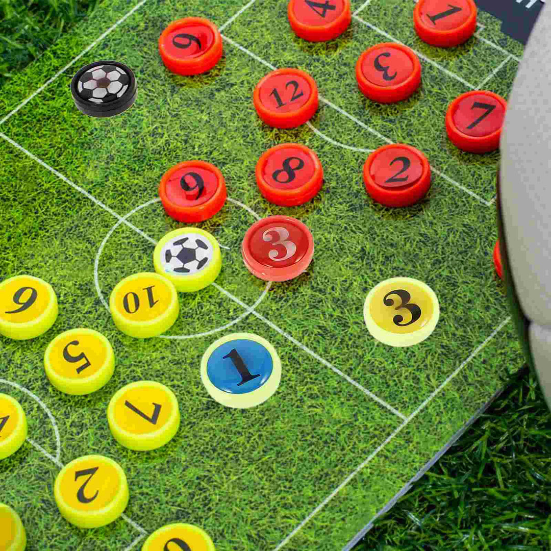 G Active Football &amp; Basketball Coaching Board Magnets Numbered Soccer Strategy Markers