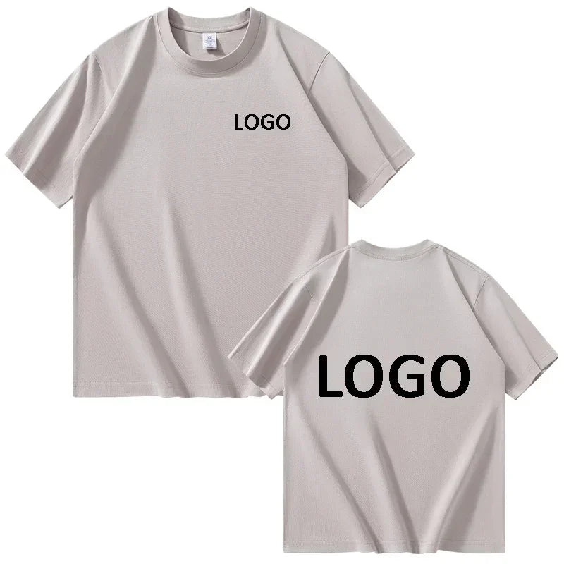 G Style Custom Printed Cotton T-Shirt Unisex Short Sleeve Crew Neck Graphic Tee