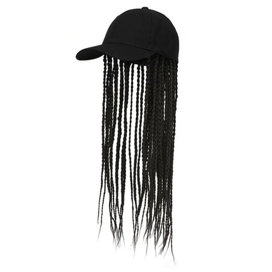 G Costume Baseball Cap with Dreadlock-Style Hair Unisex Hip Hop Costume &amp; Novelty Hat