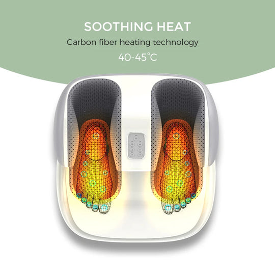 G Active Electric Calf &amp; Foot Massager with Heat Air Compression Shiatsu Leg Massage Machine