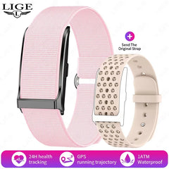 LIGE No Screen Smart Watch Heart Rate Blood Pressure Monitor  Men Women Smartwatch Pedometer Sports Tracker Electronic Bracelets