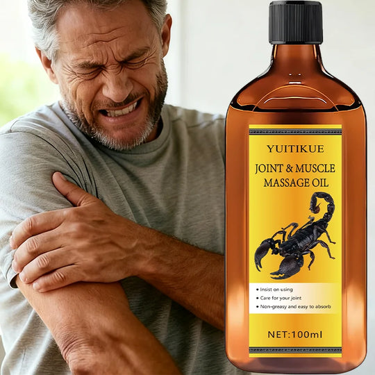 G Active Joint &amp; Muscle Massage Oil 100ml  Lightweight Non-Greasy Body Massage Oil