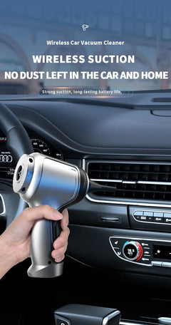95000PA Car Vacuum Cleaner  Wireless Powerful Cleaning Machine Auto Robot Car Accessories Home Appliance Strong Suction As Gift