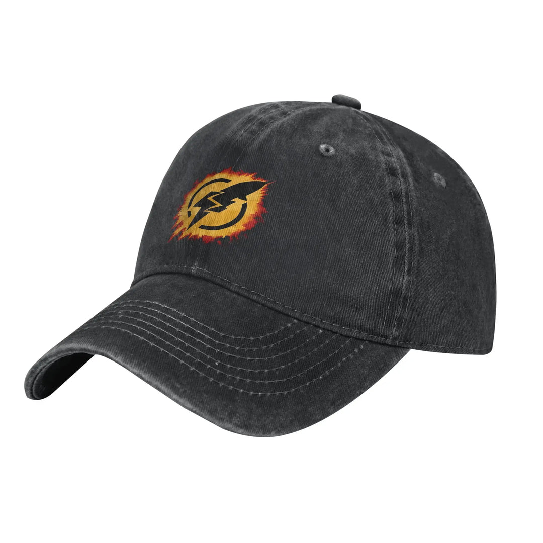 G Style Vintage Washed Denim Baseball Cap Adjustable Unisex Distressed Casual Hat