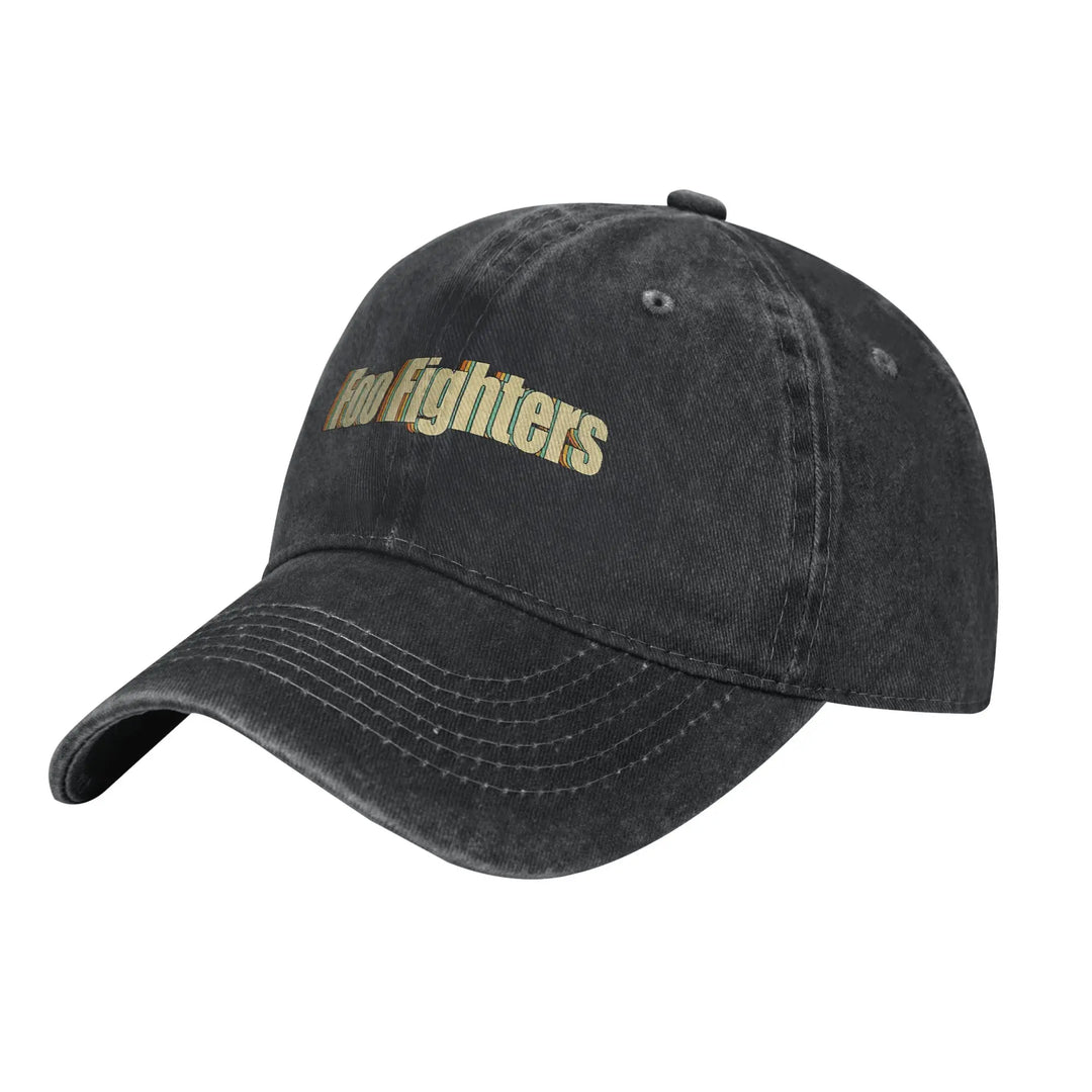 G Style Vintage Washed Denim Baseball Cap Adjustable Unisex Distressed Casual Hat