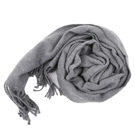 G Style Unisex Winter Wool Scarf Soft Long Tassel Warm Shawl