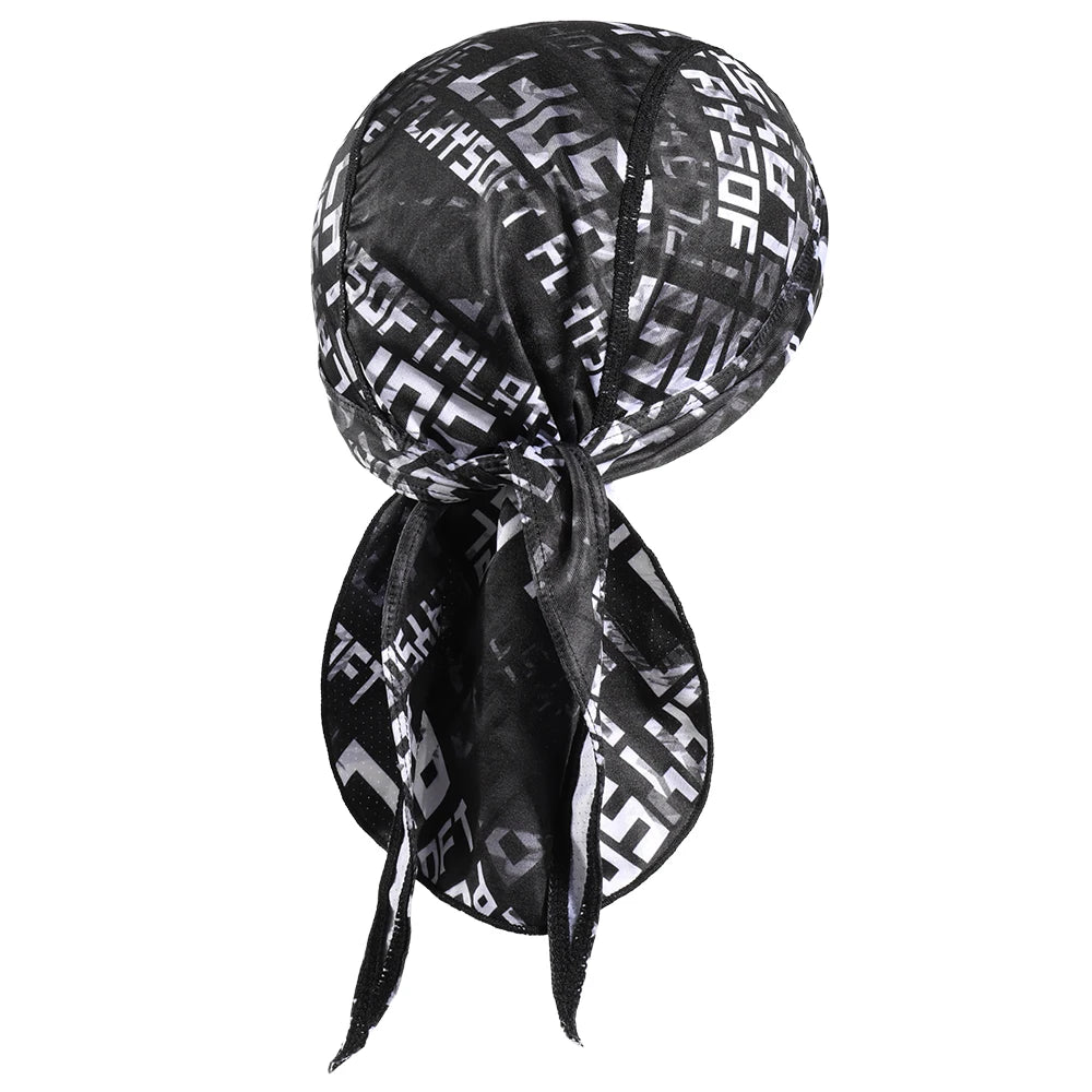 G Active Quick-Dry Cycling Bandana Cap Breathable Sports Head Wrap Helmet Liner (1 or 2 Pack)