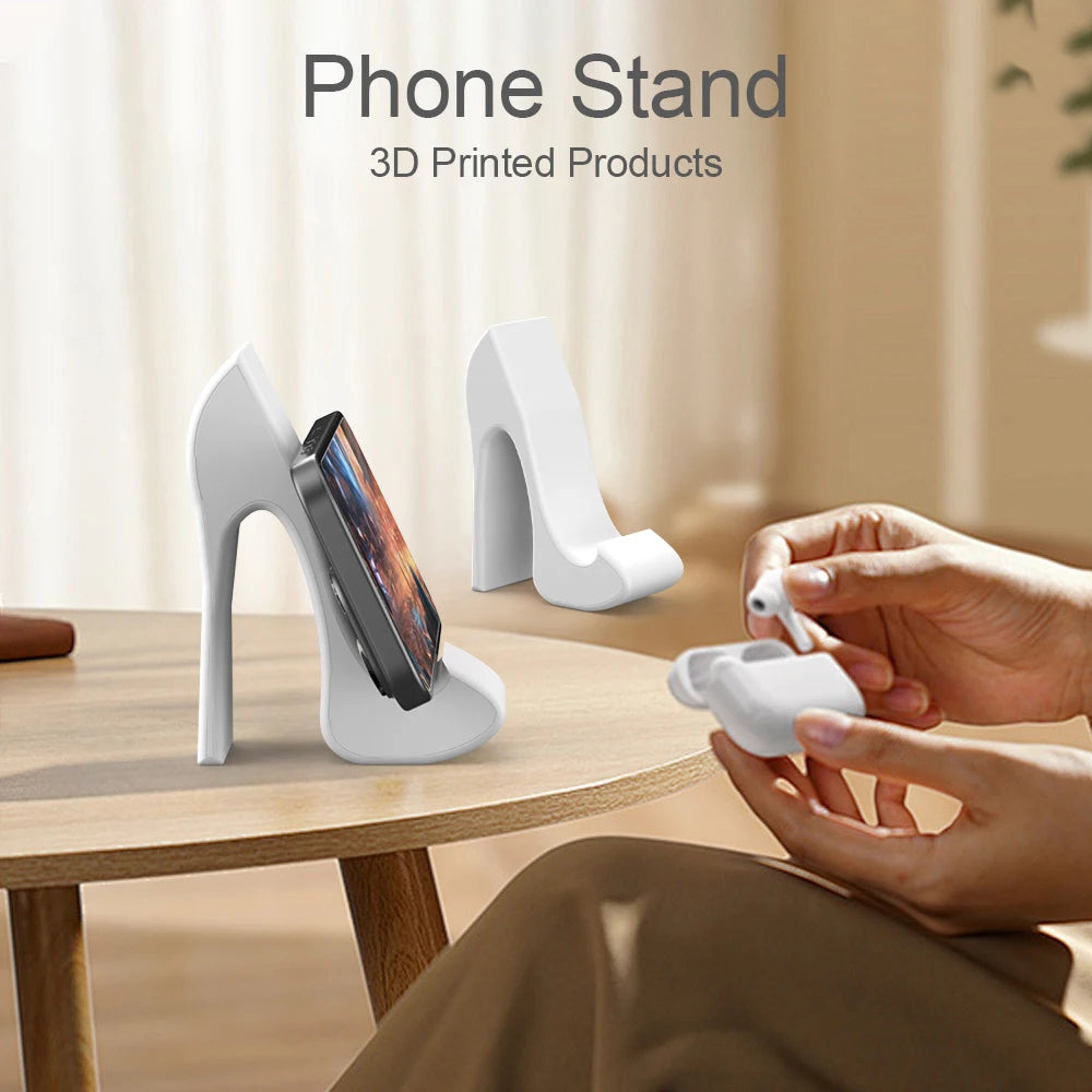 G Workspace High Heel Phone Stand Stylish Mobile Phone Holder for Desk, Office &amp; Home