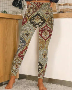 Hawaiian Style 3D Digital Print Leggings for All